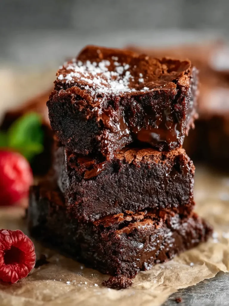 Fudgy Protein Brownies First Image