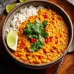Red Lentil Curry Recipe First Image
