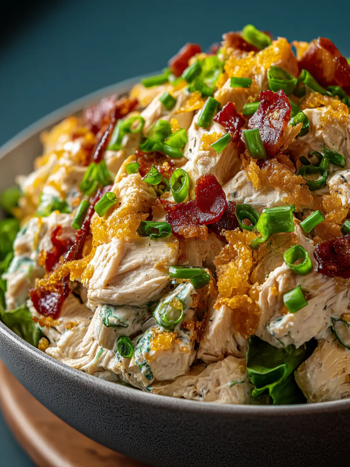 Irresistible Jalapeno Popper Chicken Salad Recipe First Image