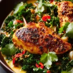 Chicken with Coconut Kale First Image