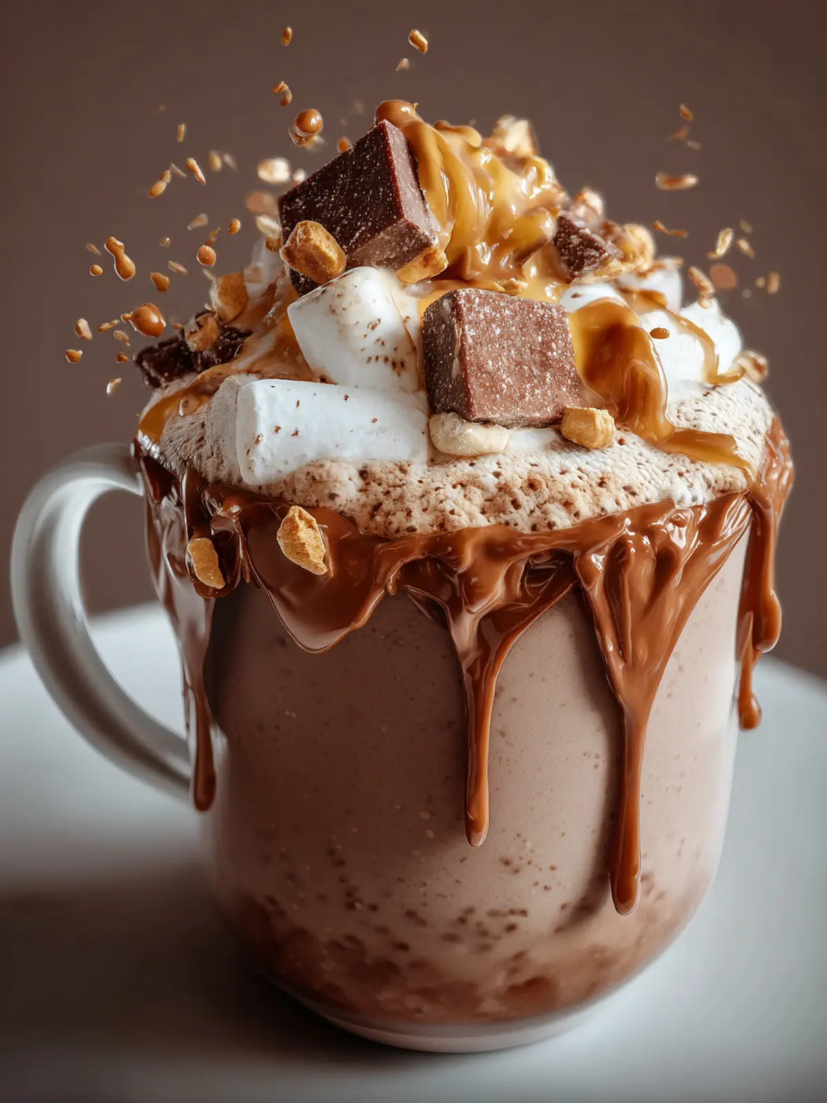 Peanut Butter Nutella Hot Chocolate First Image