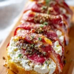 Million Dollar Beef Bacon Goat Cheese Log: Party Favorite! First Image