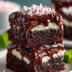 Chocolate Mint Brownies First Image