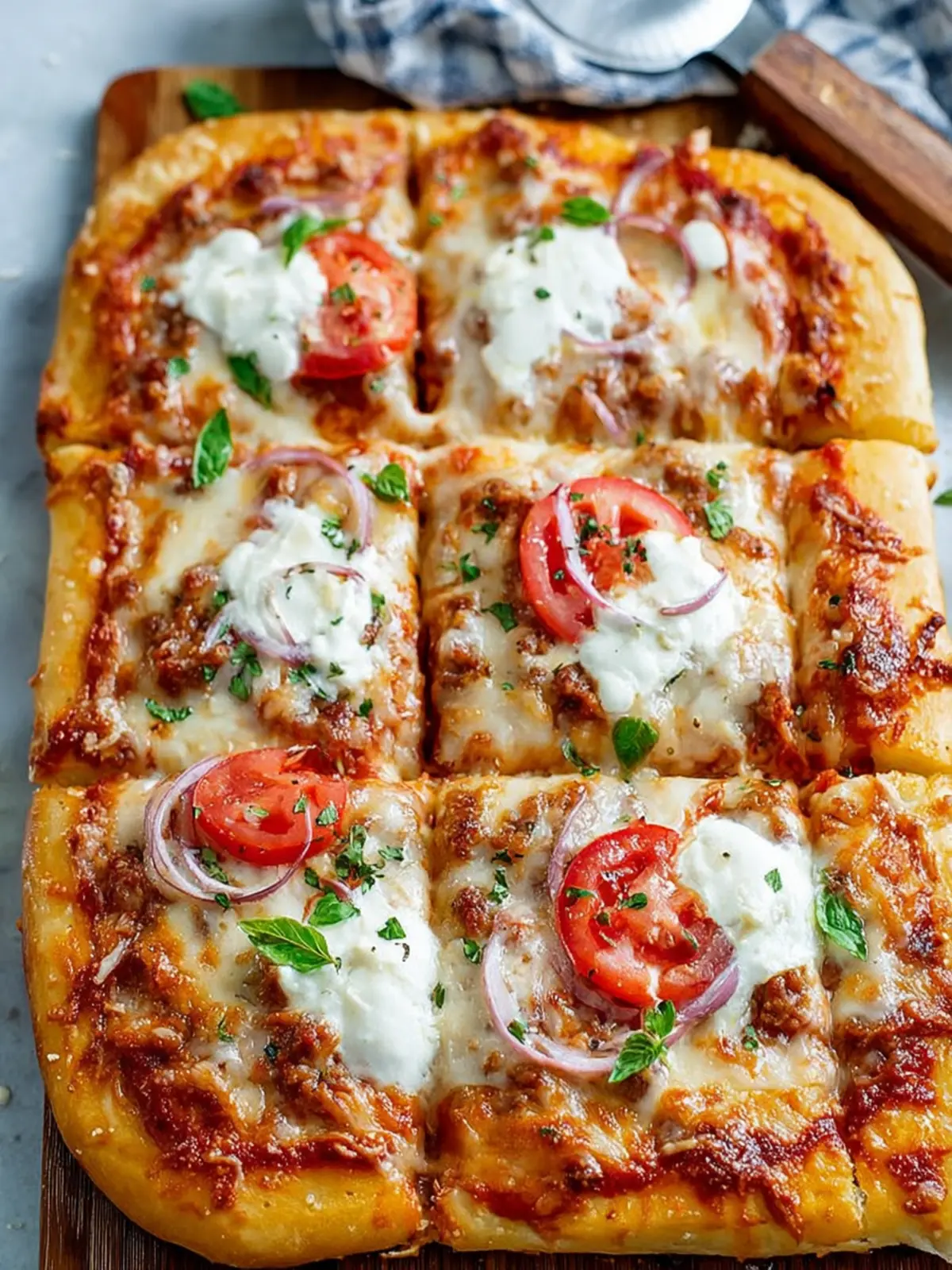 Easy Sheet Pan Pizza First Image