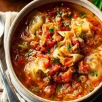 Cozy Cabbage Roll Soup Recipe for Ultimate Comfort First Image