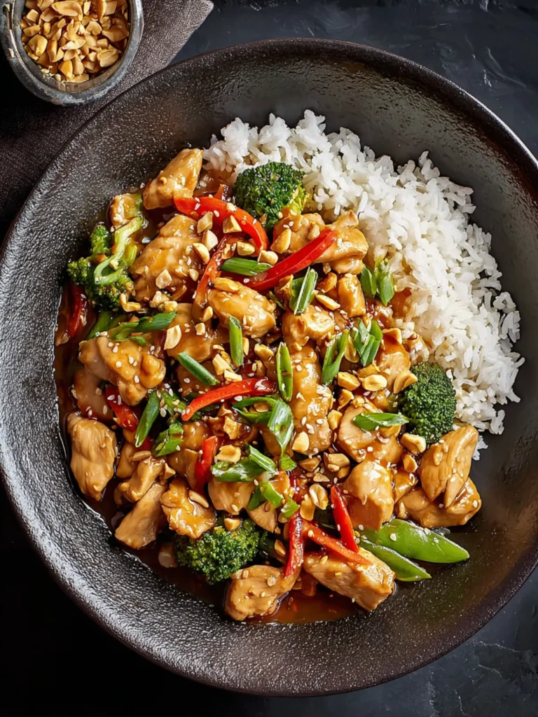 Irresistible Peanut Chicken Stir Fry Recipe to Savor First Image