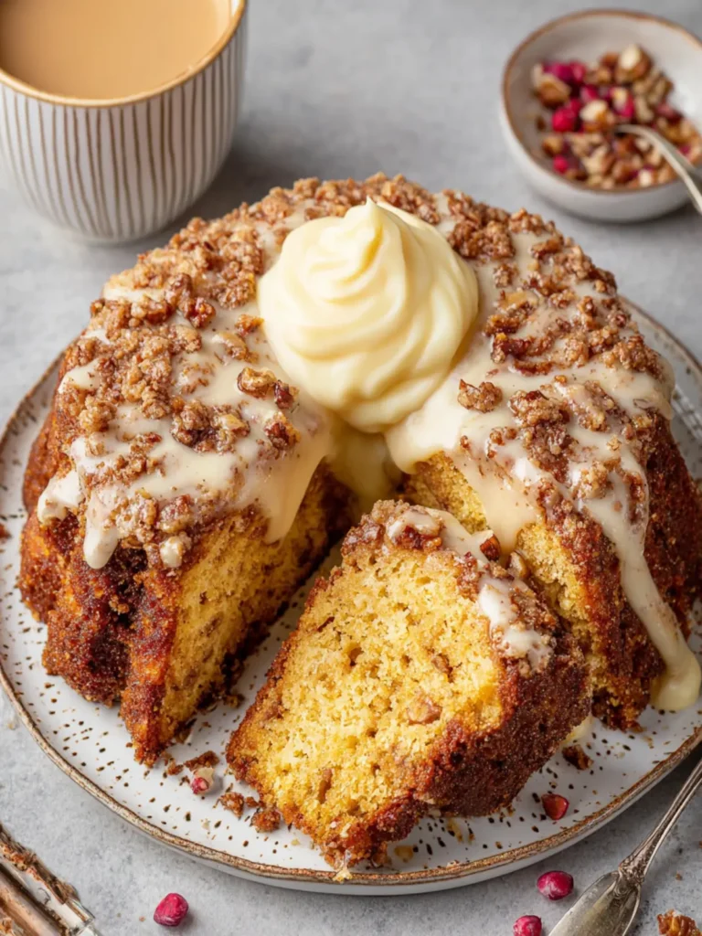 Eggnog Coffee Cake First Image