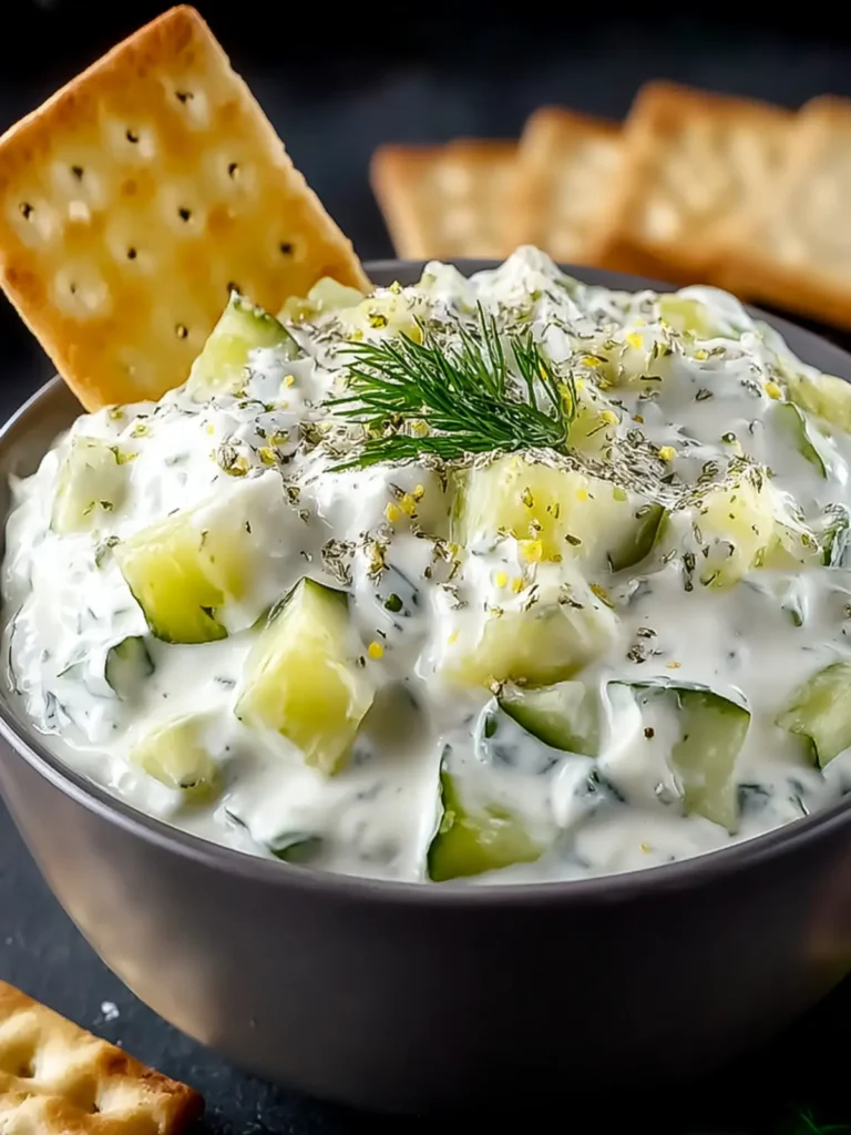 Creamy Dill Pickle Cottage Cheese Dip You’ll Crave Again First Image
