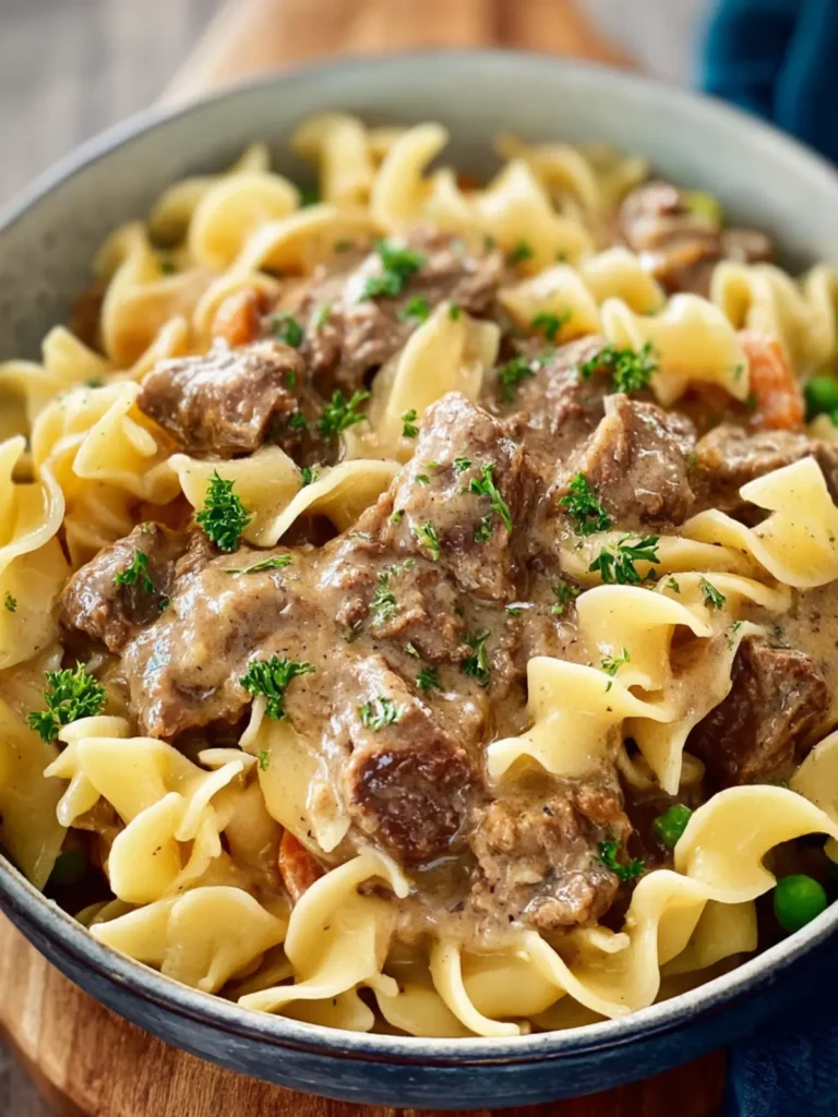 Easy Beef and Noodles First Image