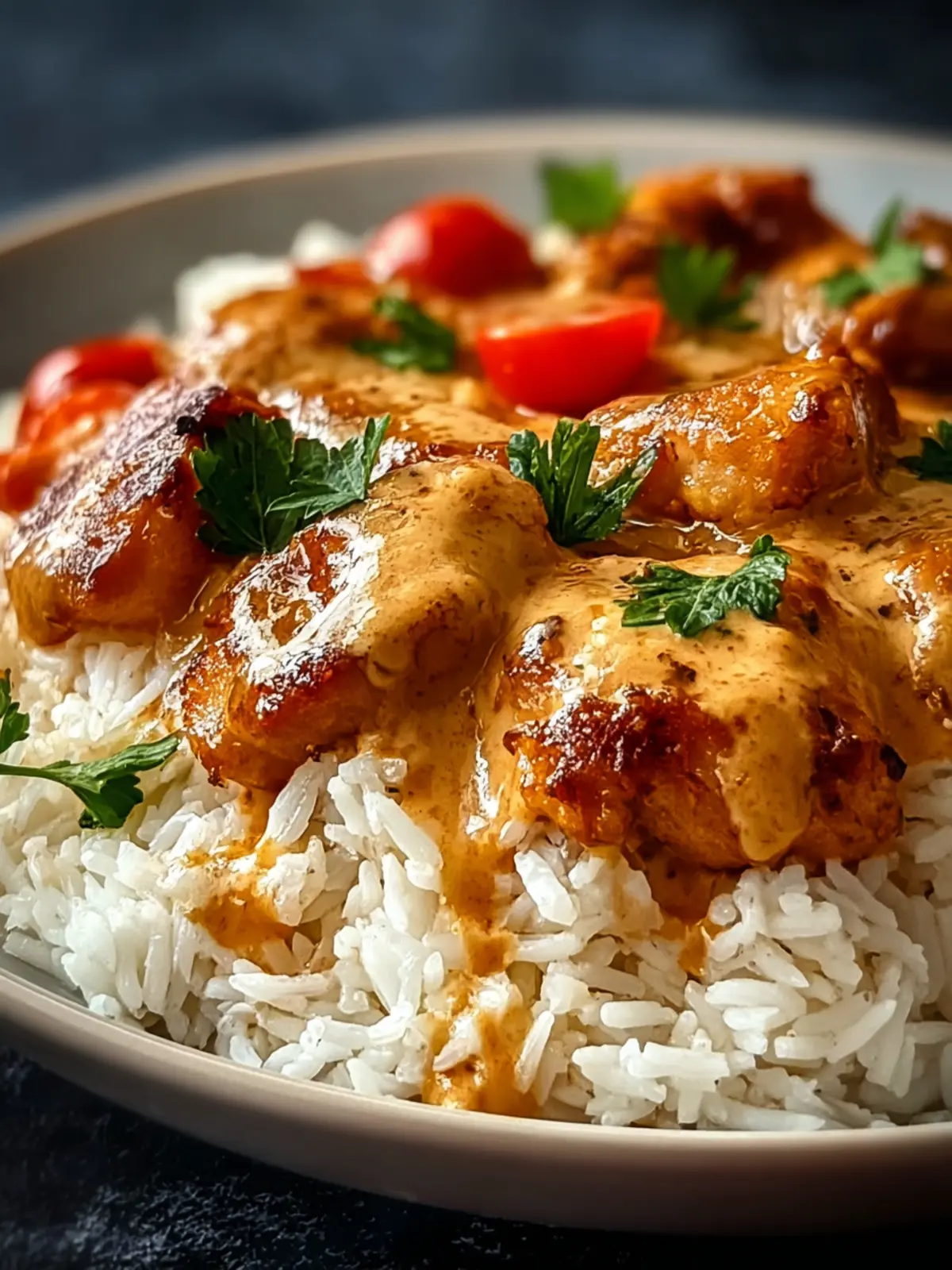 Irresistible Smothered Chicken and Rice Recipe You'll Love First Image