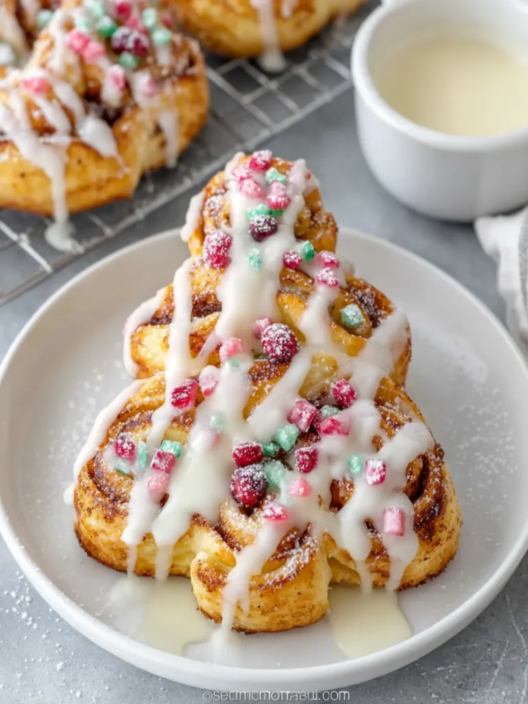 Cinnamon Roll Christmas Tree First Image
