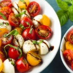 Caprese Salad with Cherry Tomatoes First Image