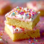 Frosted Soft Sugar Cookie Bars First Image