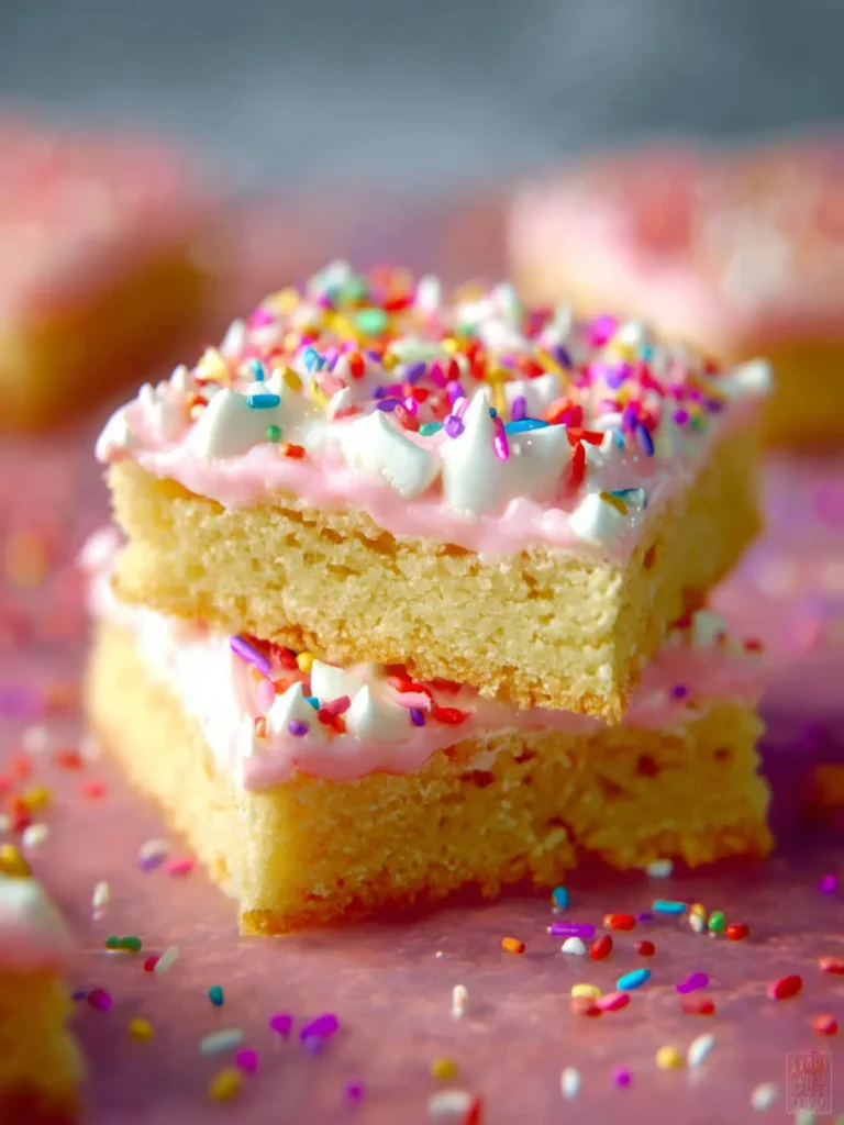 Frosted Soft Sugar Cookie Bars First Image