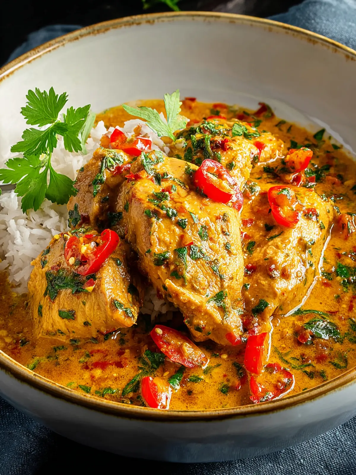 Irresistible Spicy Brazilian Coconut Chicken Recipe First Image