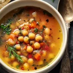 Cozy Chickpea and White Bean Soup Recipe for Comfort First Image