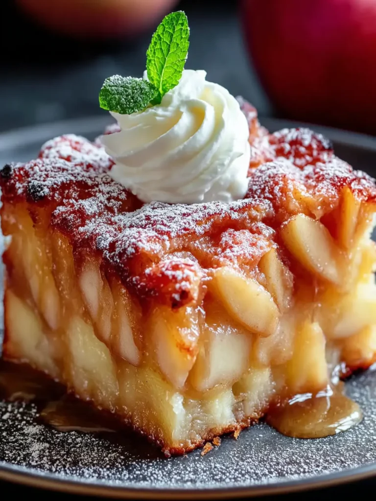 Irresistibly Moist Dorset Apple Traybake for Cozy Afternoons First Image