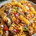Flavorful Taco Pasta Salad: A Fiesta on Your Plate First Image