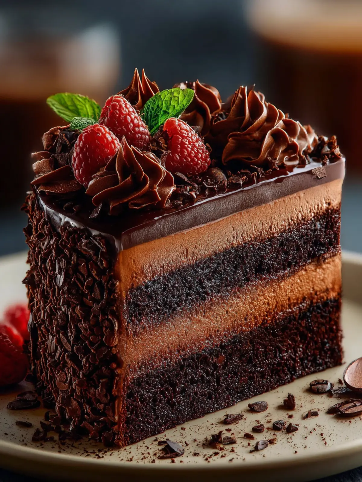 Chocolate Espresso Cake First Image