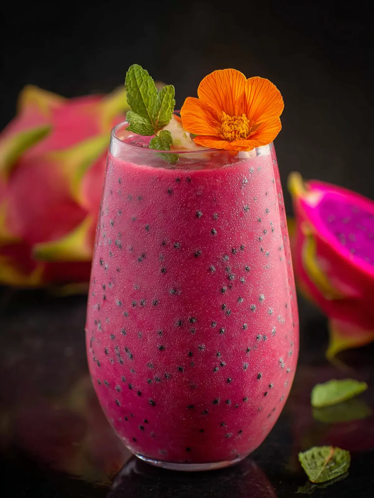 Dragon Fruit Smoothie Recipe (Pitaya Smoothie) First Image