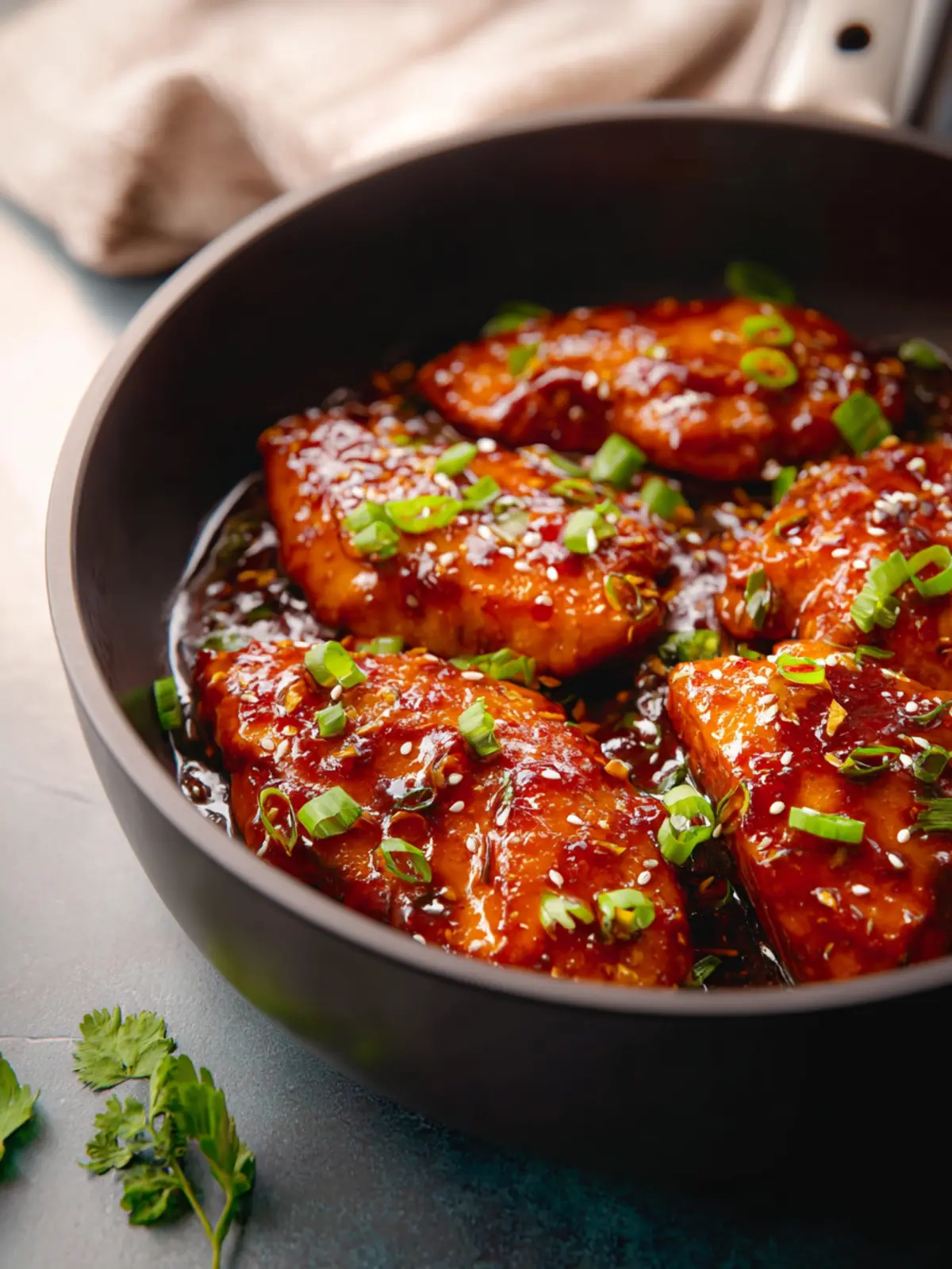 Honey Garlic Chicken Recipe First Image