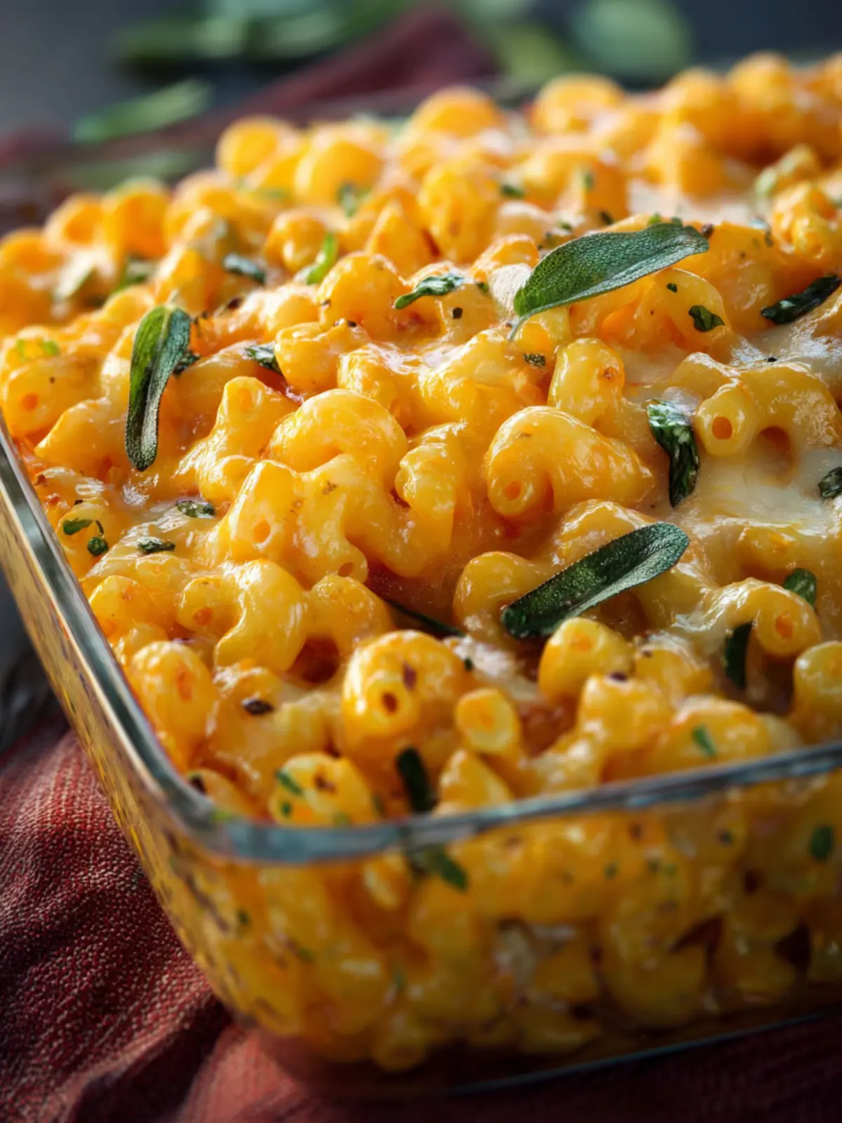 Pumpkin and Sage Baked Macaroni First Image