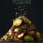 Brussels Sprouts, Quinoa & Lentil Salad with Spicy Twist First Image