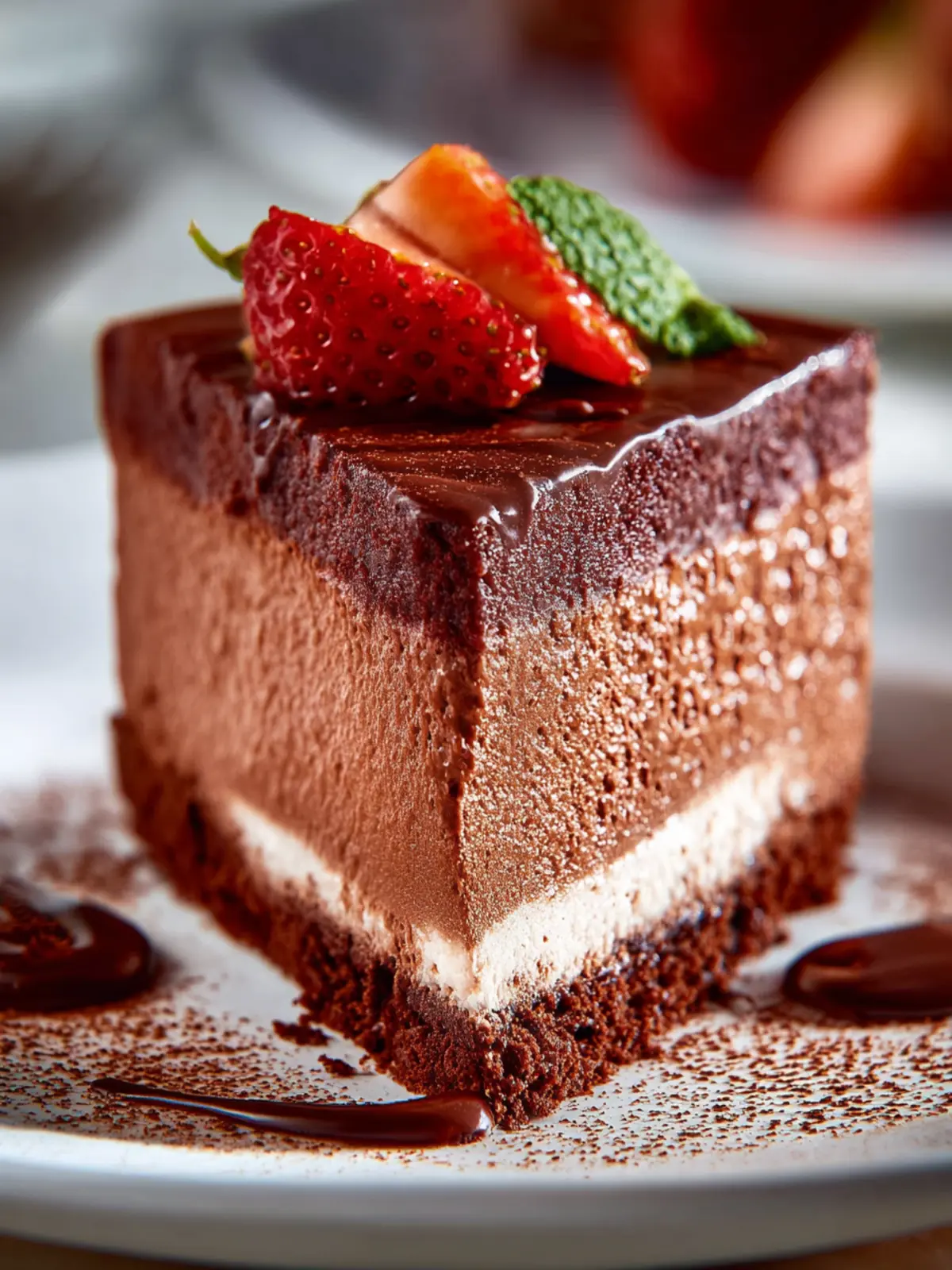 Cottage Cheese Chocolate Cake First Image