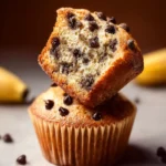 Banana Chocolate Chip Muffins First Image