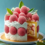 Heavenly Lychee Cake: Your New Favorite Tropical Treat First Image