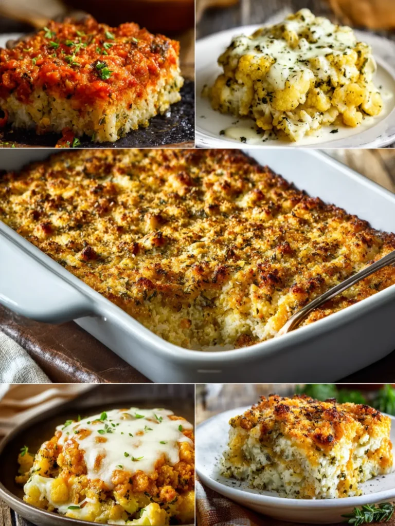 Cauliflower Rice Casserole Recipes First Image