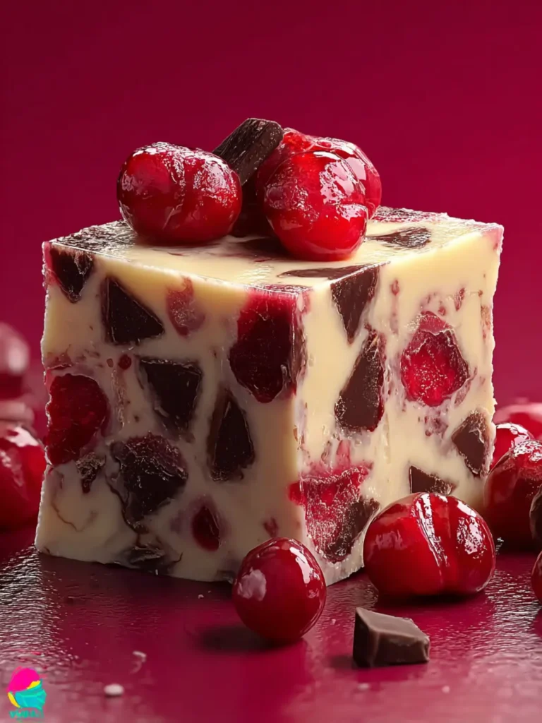 Irresistible Cherry Garcia Fudge First Image