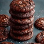 20 Minute Fudgy Chocolate Brownie Cookies First Image