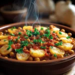 Delightful Spanish Chickpea and Potato Bake Recipe First Image