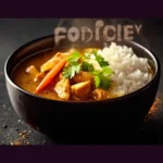 Savory Chicken in Garlic Ginger Broth with Rice Perfection First Image