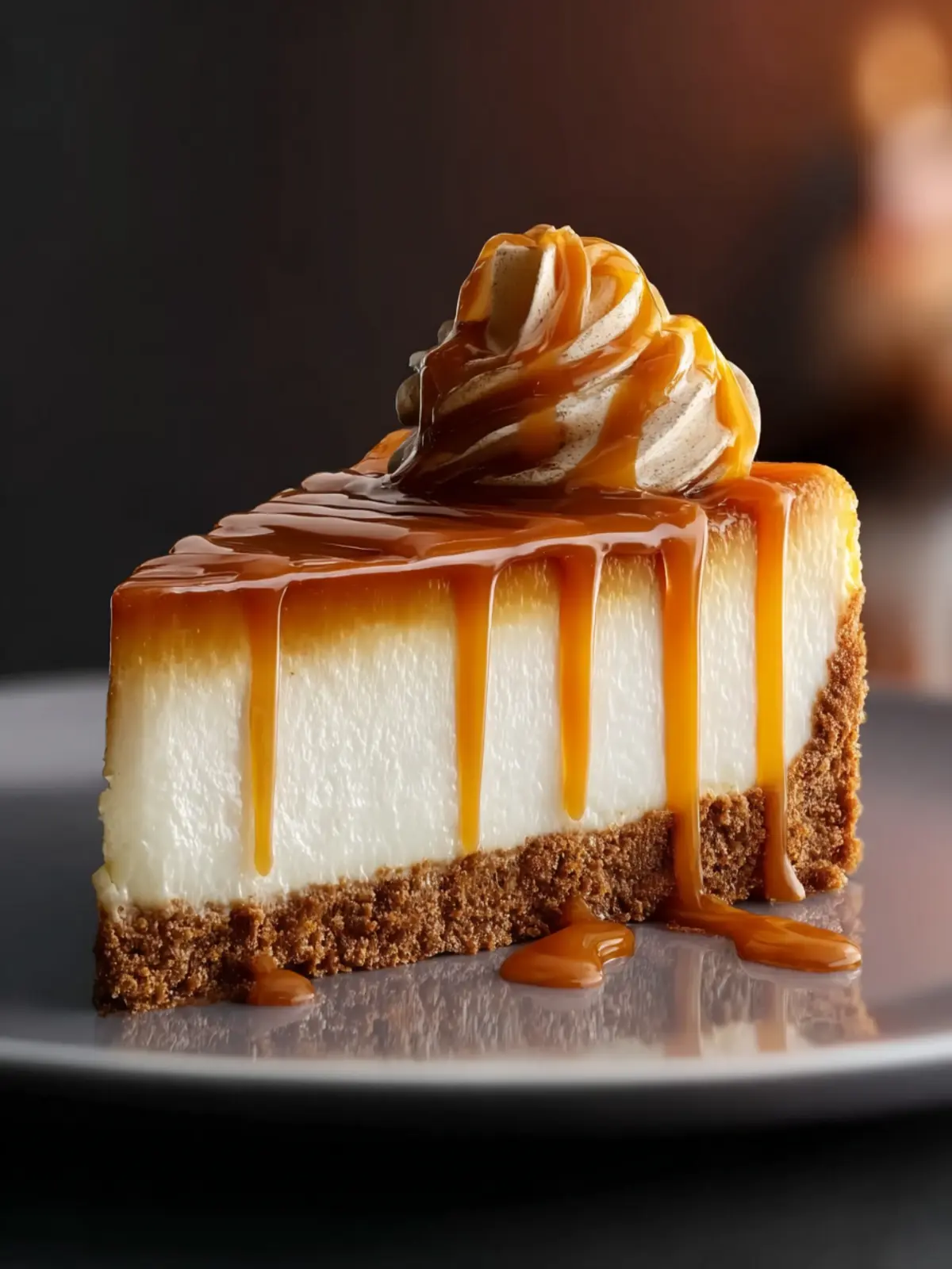 Caramel Macchiato Cheesecake with Salted Caramel First Image