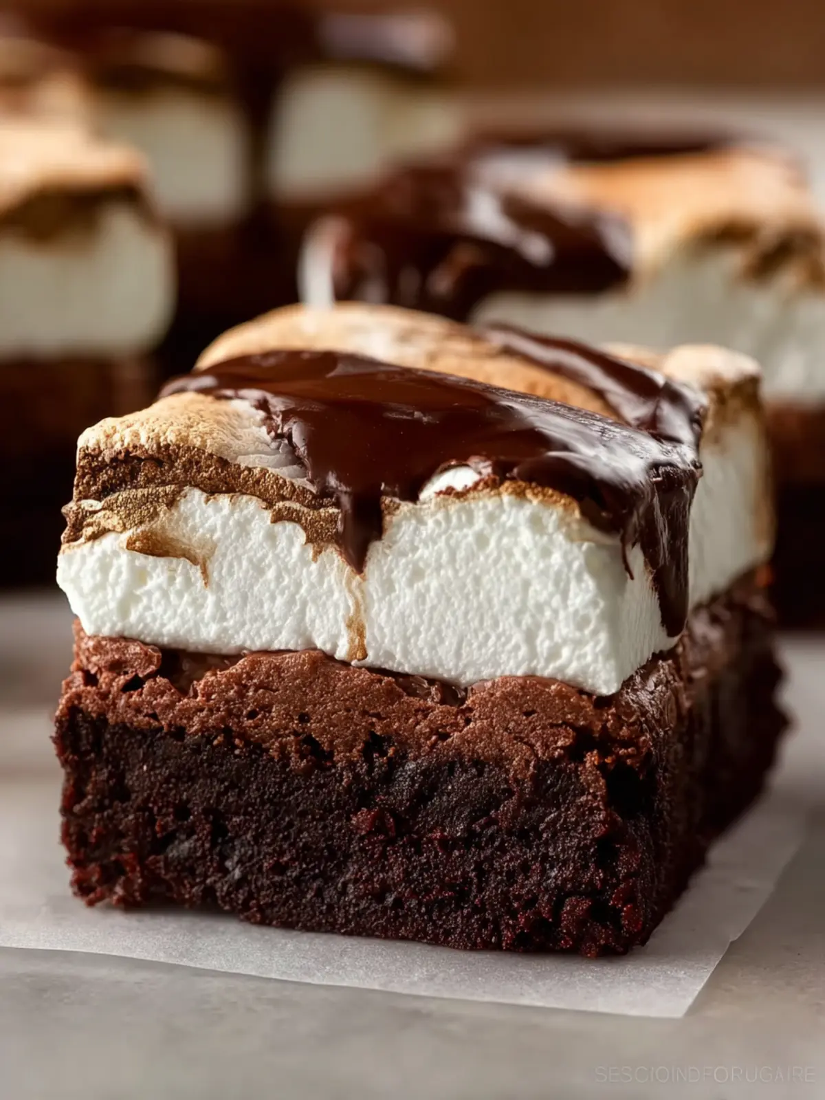 Marshmallow Brownies First Image