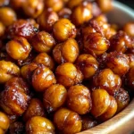 Irresistible Sweet and Spicy Roasted Chickpeas Recipe First Image