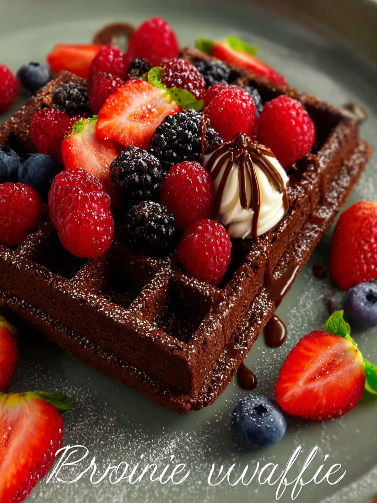 Brownie Waffles First Image