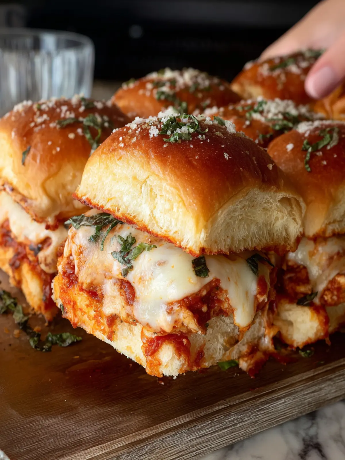 Chicken Parmesan Sliders First Image