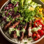 Cilantro Lime Steak and Rice Bowls First Image