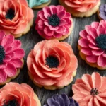 Easy Flower Cookies {Buttercream} First Image