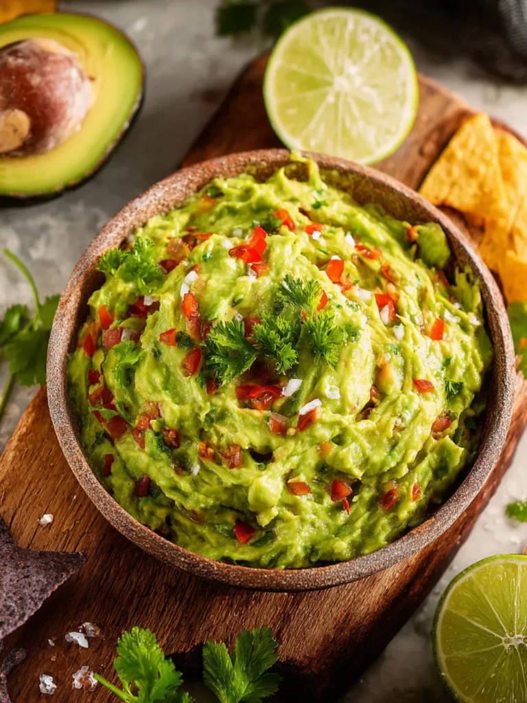 Easy Homemade Guacamole First Image