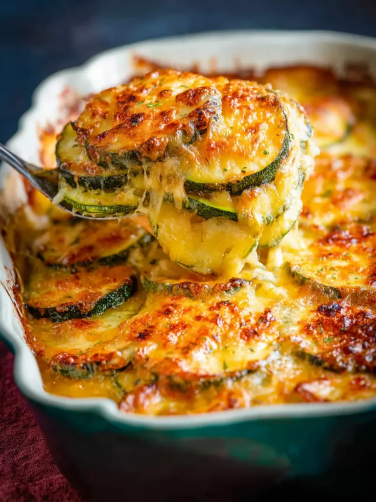 Easy Zucchini Au Gratin First Image