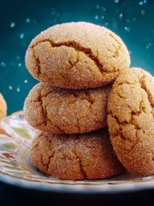 Ginger Molasses Cookies {Soft & Chewy} First Image