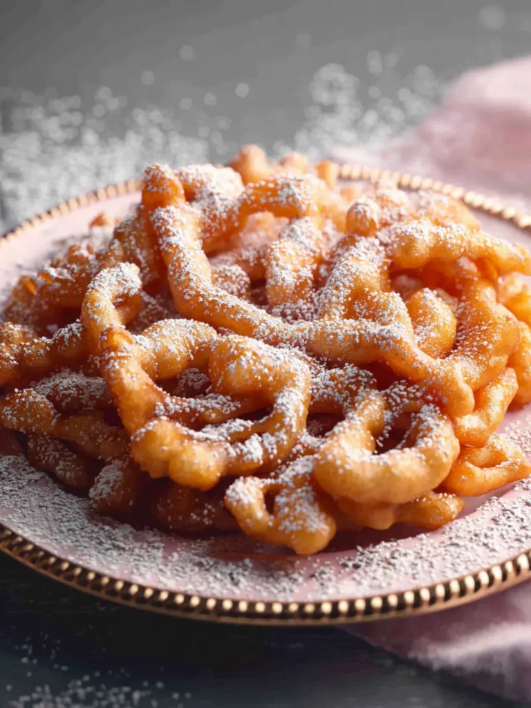 Homemade Funnel Cake Recipe First Image