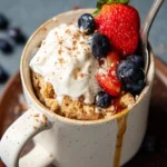 Oatmeal Mug Cake First Image