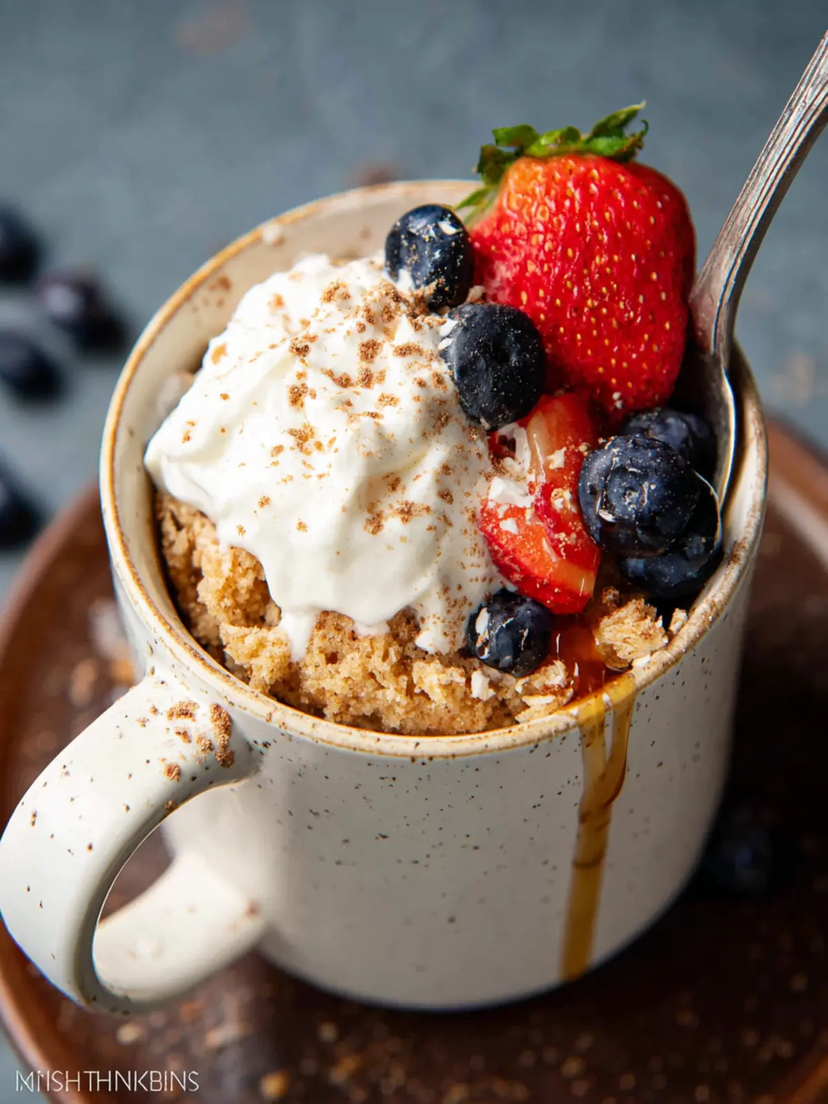 Oatmeal Mug Cake First Image