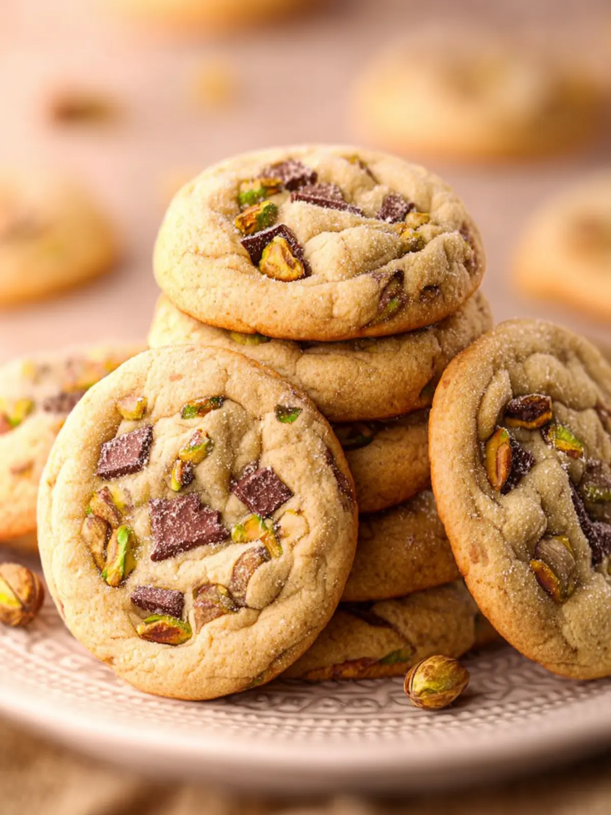 Pistachio Cookies First Image