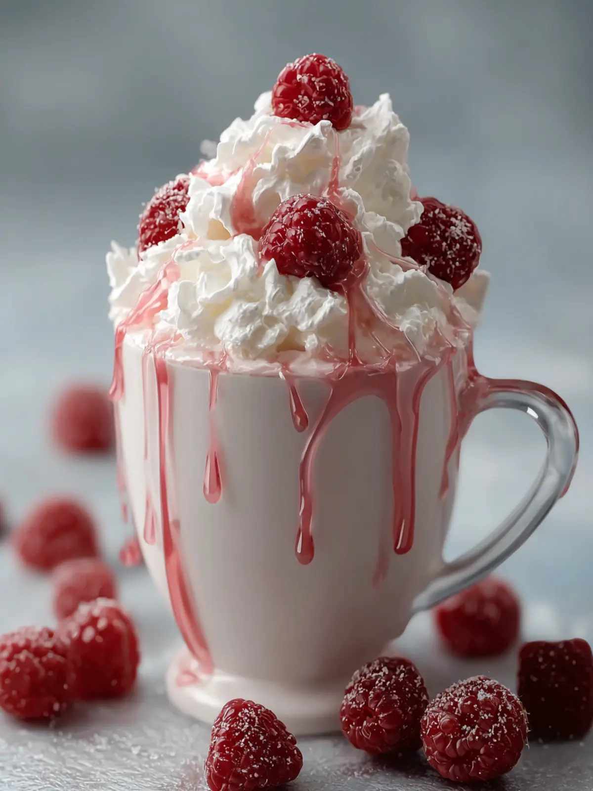 Raspberry White Hot Chocolate First Image